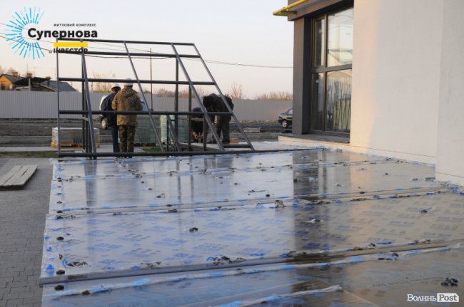 Звіт з будівництва ЖК «Супернова»: у четвертому будинку встановлюють вікна*