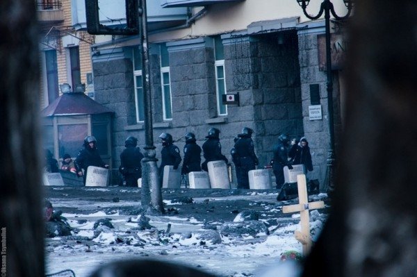 Фотовраження лучанки від місця боїв на Грушевського