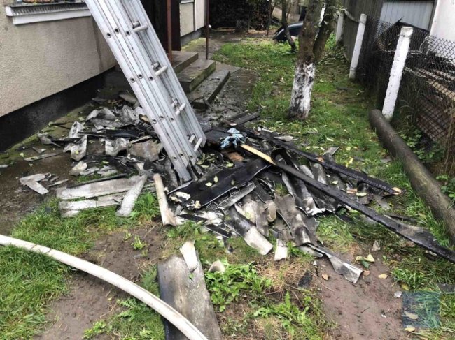 У волинському місті сталася пожежа у житловому будинку. ФОТО