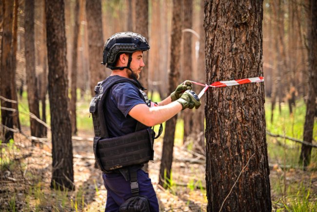 Волинські сапери розміновують Чернігівщину та Донеччину