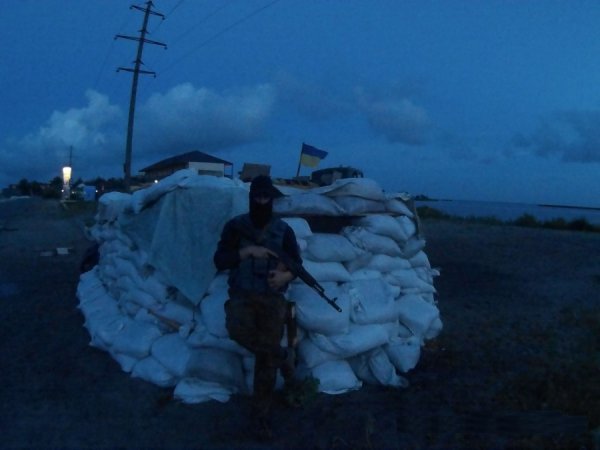 Волинянин під псевдонімом «Чек» на блокопосту