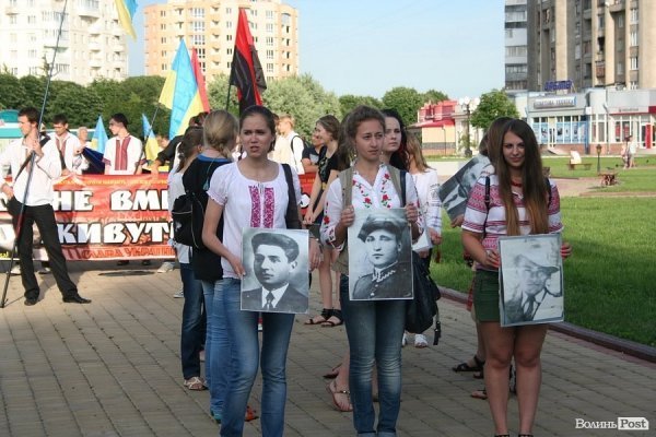 У Луцьку пройшов Марш пам'яті Героїв. ФОТО