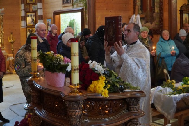 У Володимирі попрощалися зі штаб-сержантом Олександром Новосадом. ФОТО