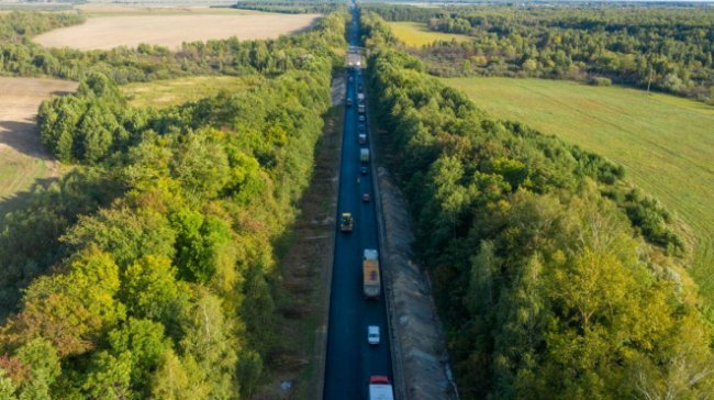 На Волині триває капремонт міжнародної автодороги. ФОТО