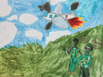 Над Харківщиною українські військові збили ворожий винищувач