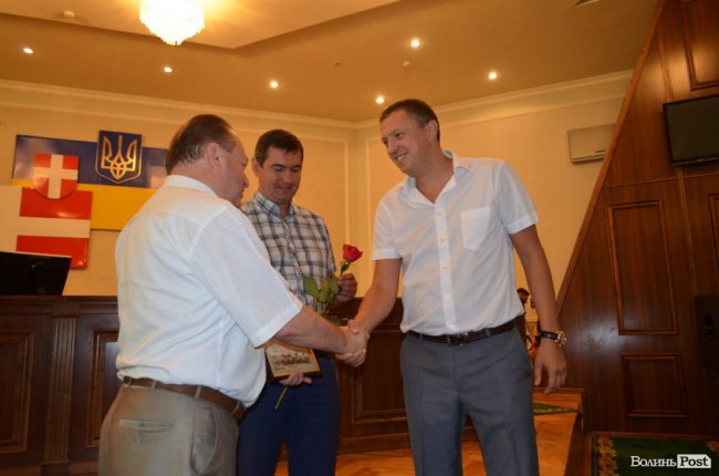 З концертом та подяками: як у Луцьку вітали будівельників. ФОТО