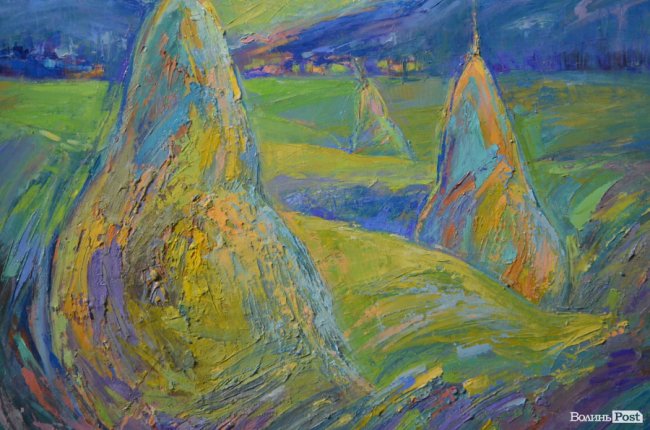 У  «Промені» – своя «Весна»: відома волинська художниця презентувала нову виставку. ФОТО