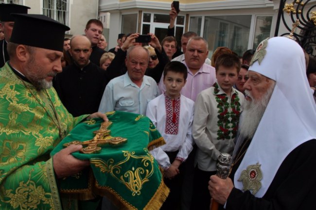 Як Луцьк зустрічав патріарха Філарета. ФОТО. ВІДЕО