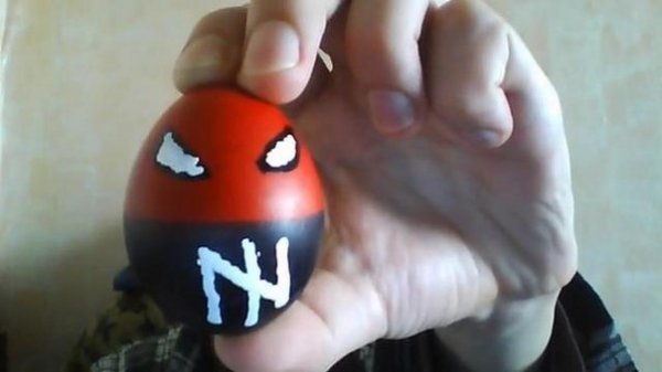 Патріотичні писанки українців. ФОТО