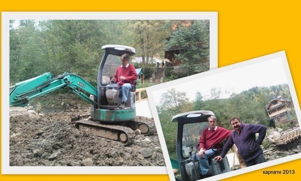 Волинянин сфотографував Ющенка на тракторі