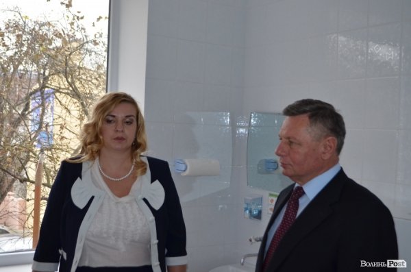 У луцькій лікарні відкрили нове відділення. ФОТО