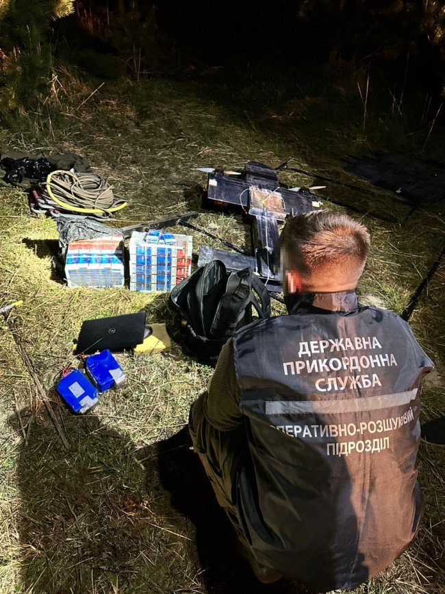 На Волині прикордонники зловили контрабандистів із безпілотником