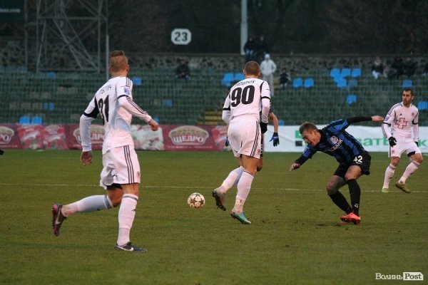«Волинь» програла «Чорноморцю». ФОТО. ВІДЕО
