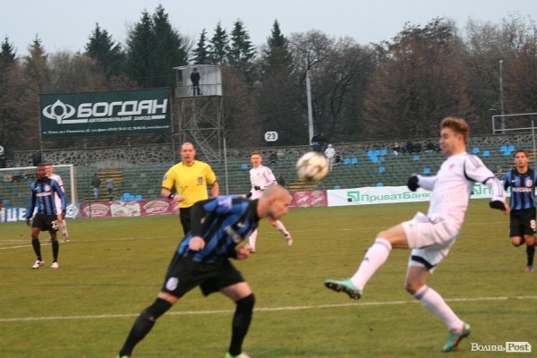 «Волинь» програла «Чорноморцю». ФОТО. ВІДЕО