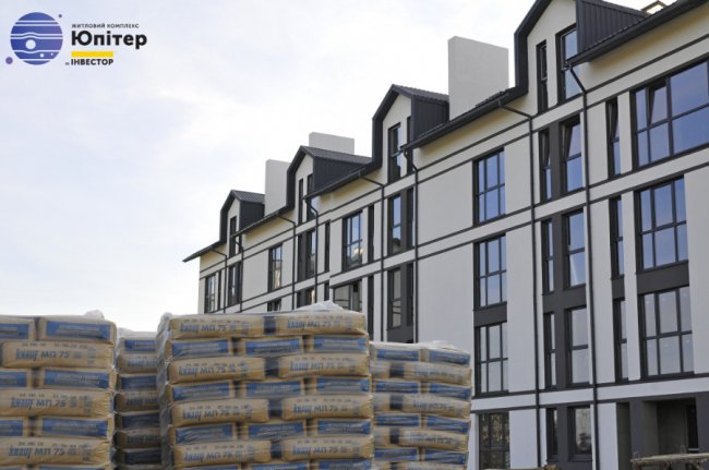 У другому будинку ЖК «Юпітер» — у розпалі внутрішні роботи*