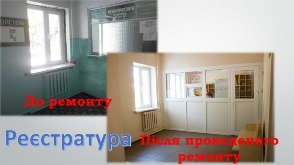 Показали фото «до» та «після» ремонту відділення поліклініки на Волині. ФОТО