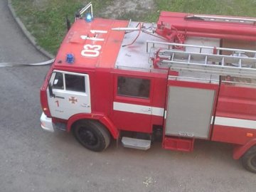 У Луцьку – пожежа в багатоповерхівці