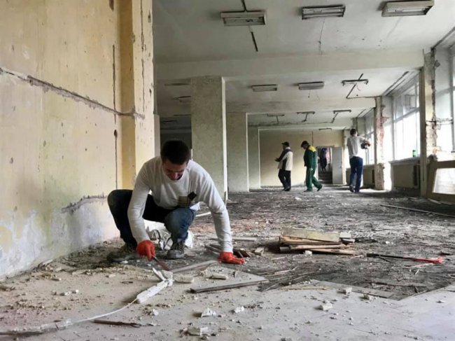 У львівській лікарні, яку очолив волинянин, забудовники безкоштовно ремонтують корпус для Covid-зони на 350 ліжок