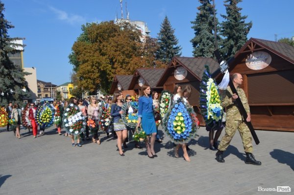 У Луцьку попрощалися з Віктором Кумецьким. ФОТО
