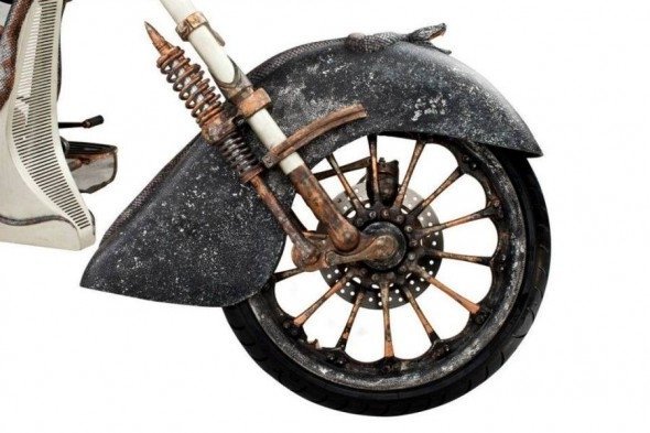 Найдорожчий мотоцикл світу – з золота. ФОТО