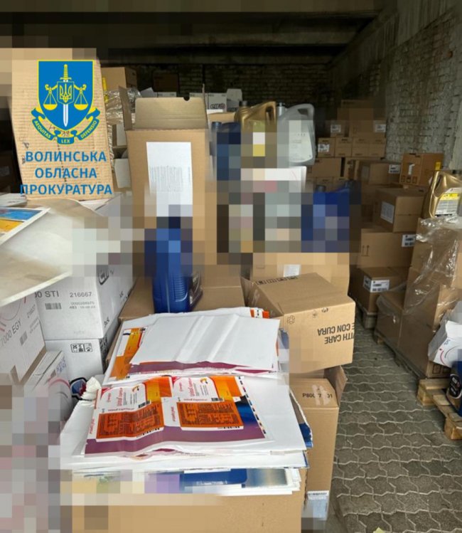 На Волині викрили незаконні оборудки із моторним мастилом: вилучили продукції на 10 мільйонів