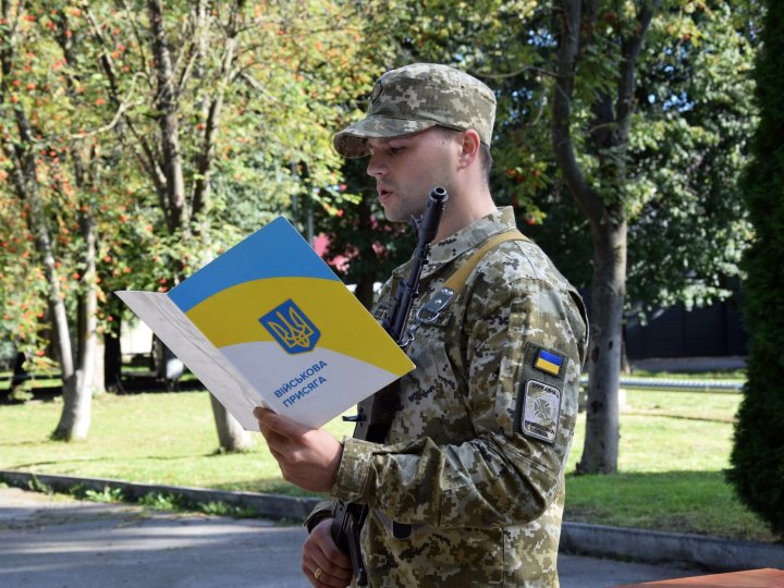 На Волині новобранці-прикордонники склали військову присягу. ФОТО