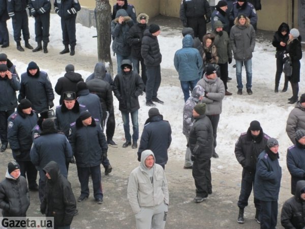 Штурм Вінницької ОДА. ФОТО