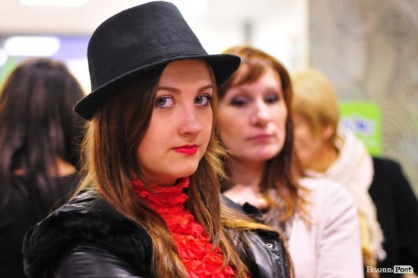 Модний показ у Луцьку. ФОТО*