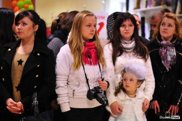 Модний показ у Луцьку. ФОТО*