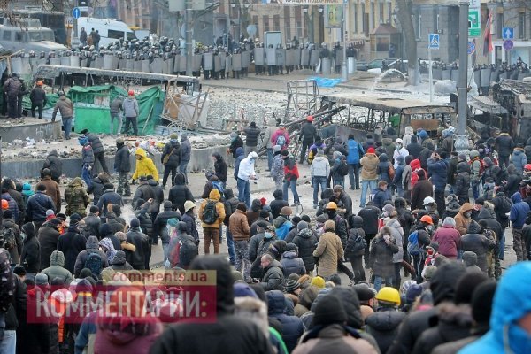 Київ: другий день заворушень. ФОТО