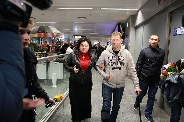 З лікування в Ізраїлі повернувся луцький прикордонник. ФОТО