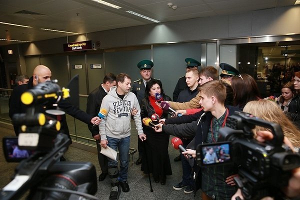 З лікування в Ізраїлі повернувся луцький прикордонник. ФОТО