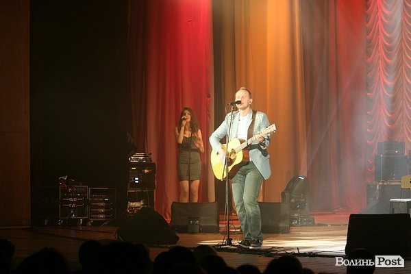 Концерт Павла Табакова у Луцьку. ФОТО