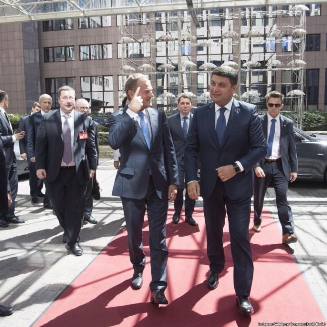 Із головою Європейської ради Дональдом Туском