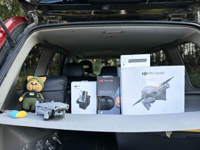 Луцькі нацгвардійці отримали дрони та інше необхідне обладнання. ФОТО