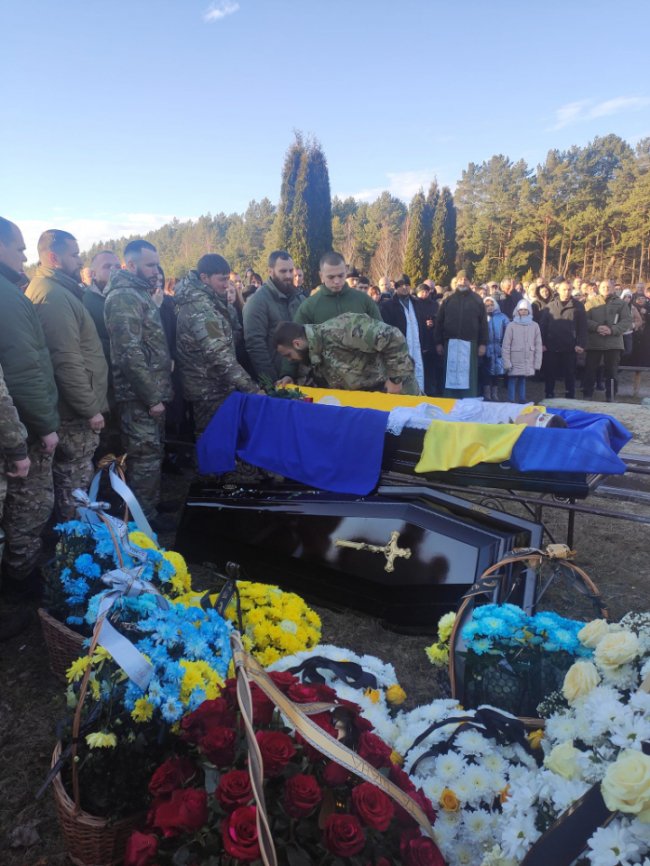 На Волині попрощалися з 24-річним Героєм Володимиром Балем
