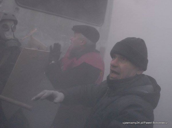 Сутички на Грушевського: фотовраження поляка