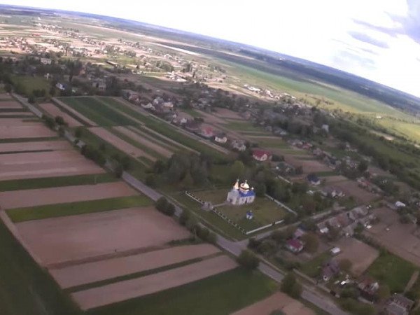 Волинське село з висоти пташиного польоту. ФОТО