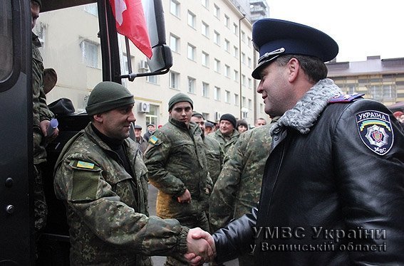 Волинські бійці роти «Світязь» повернулись додому. ФОТО. ВІДЕО