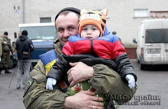 Волинські бійці роти «Світязь» повернулись додому. ФОТО. ВІДЕО