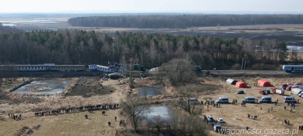 Назвали версію причини залізничної  катастрофи в Польщі