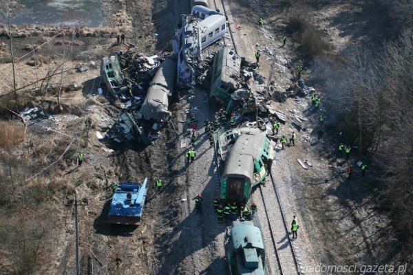 Назвали версію причини залізничної  катастрофи в Польщі