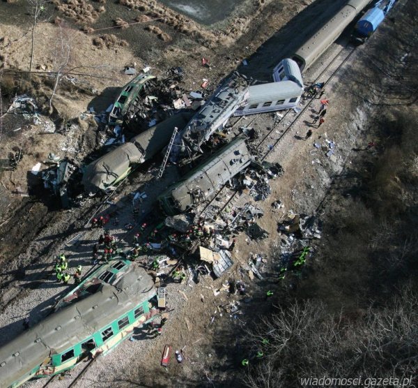Назвали версію причини залізничної  катастрофи в Польщі
