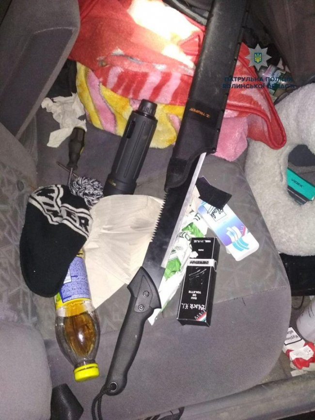 П’яний і без документів: у Луцьку затримали агресивного водія. ФОТО