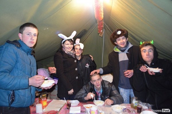 Як у Луцьку зустрічали Новий рік. ФОТО. ВІДЕО