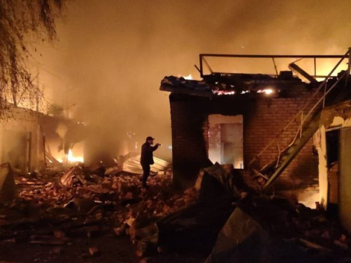 Біла Церква зазнала масованої атаки російськими дронами