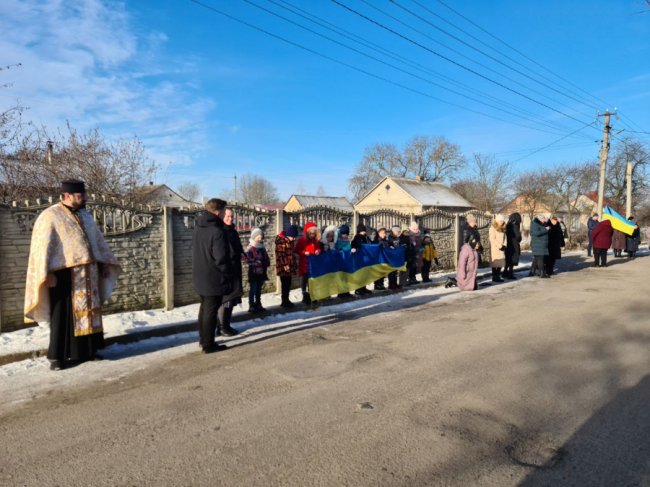 У громаді біля Луцька попрощалися з Героєм Миколою Матвієнком