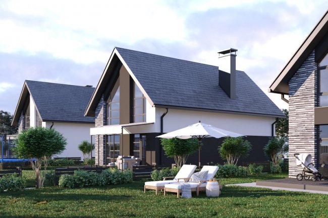 Біля Луцька будуватимуть стильні котеджі. ФОТО*