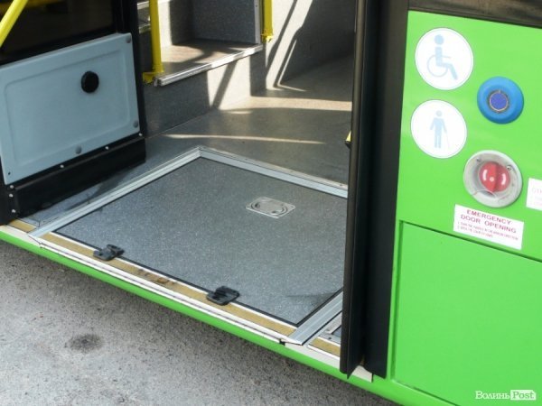 Волинь перша запустить приміський автобус для інвалідів-візочників. ФОТО