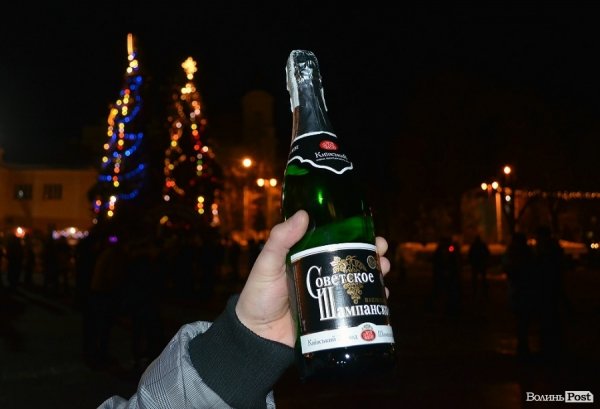 Як у центрі Луцька зустрічали Новий рік. ФОТО